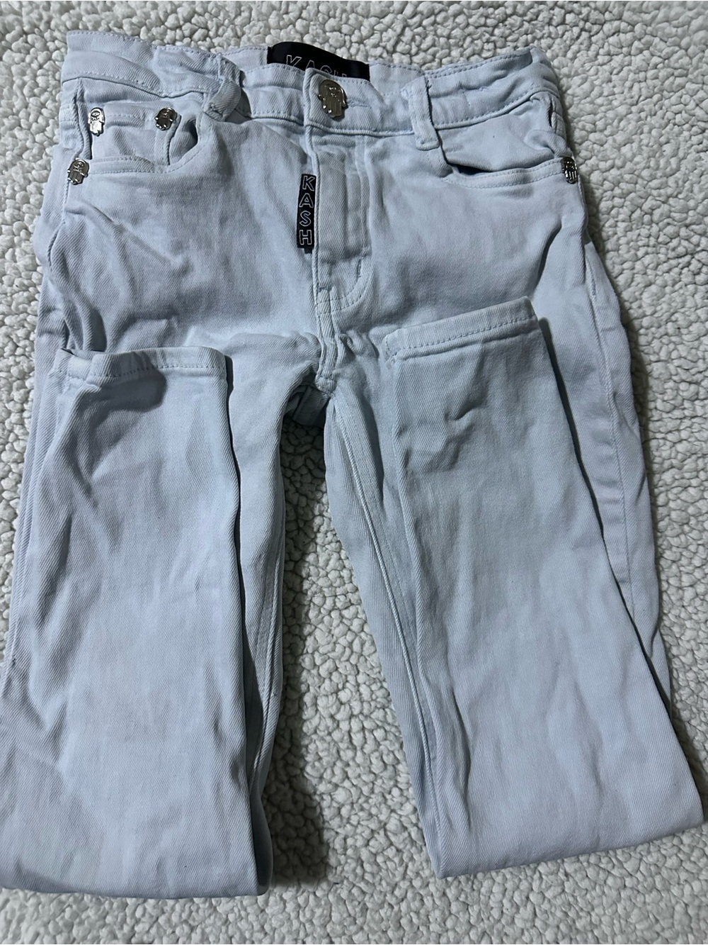 Ash Kids Light Blue Stretch Denim Jeans